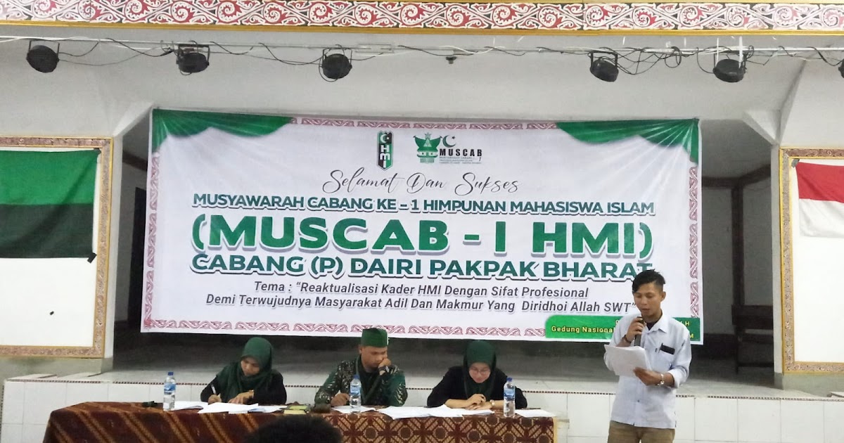 HMI katingan Gelar Musyawarah Cabang